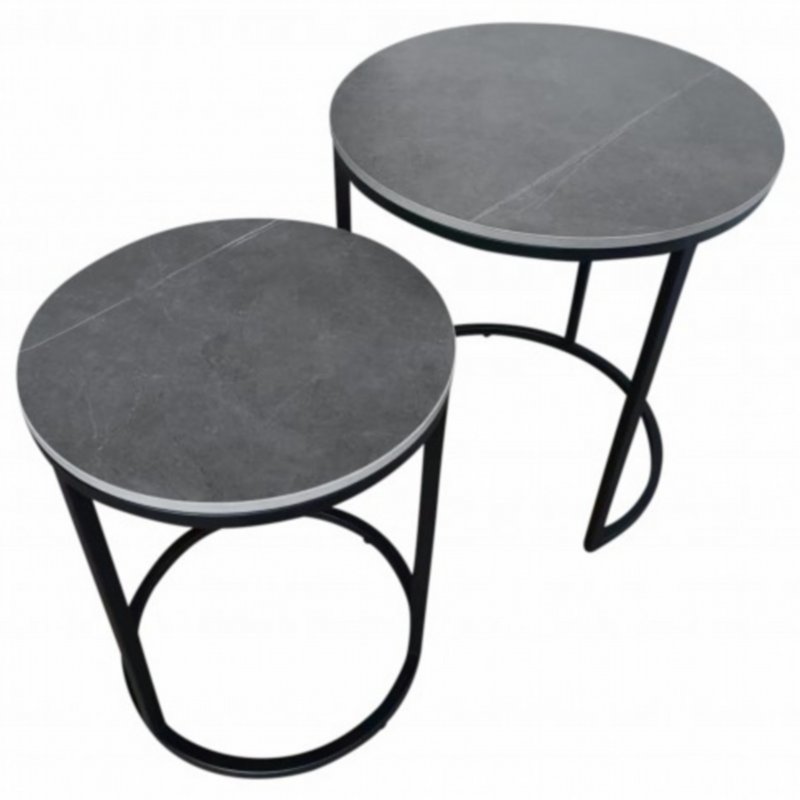 Webb House - Turin Round Nesting Lamp Tables